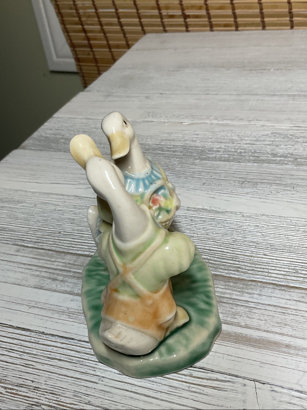 Vintage Beatrix Potter Figurine Puddle Ducks Jemina 1950s-1960s - Picture 5 of 6